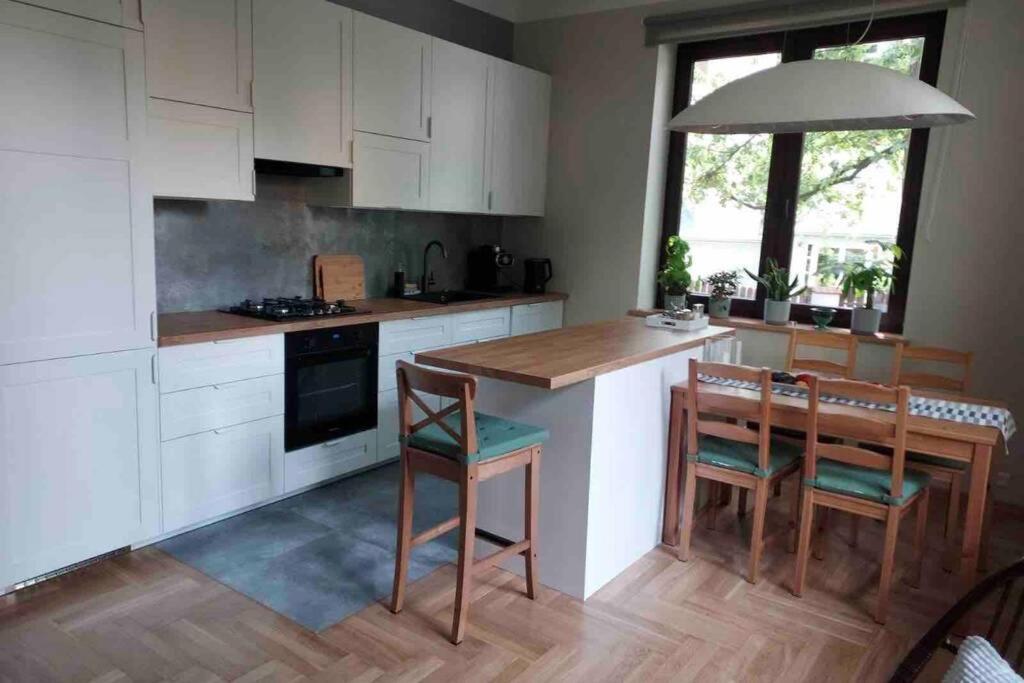 Hidden Gem Garden Apartment Krakow Bagian luar foto